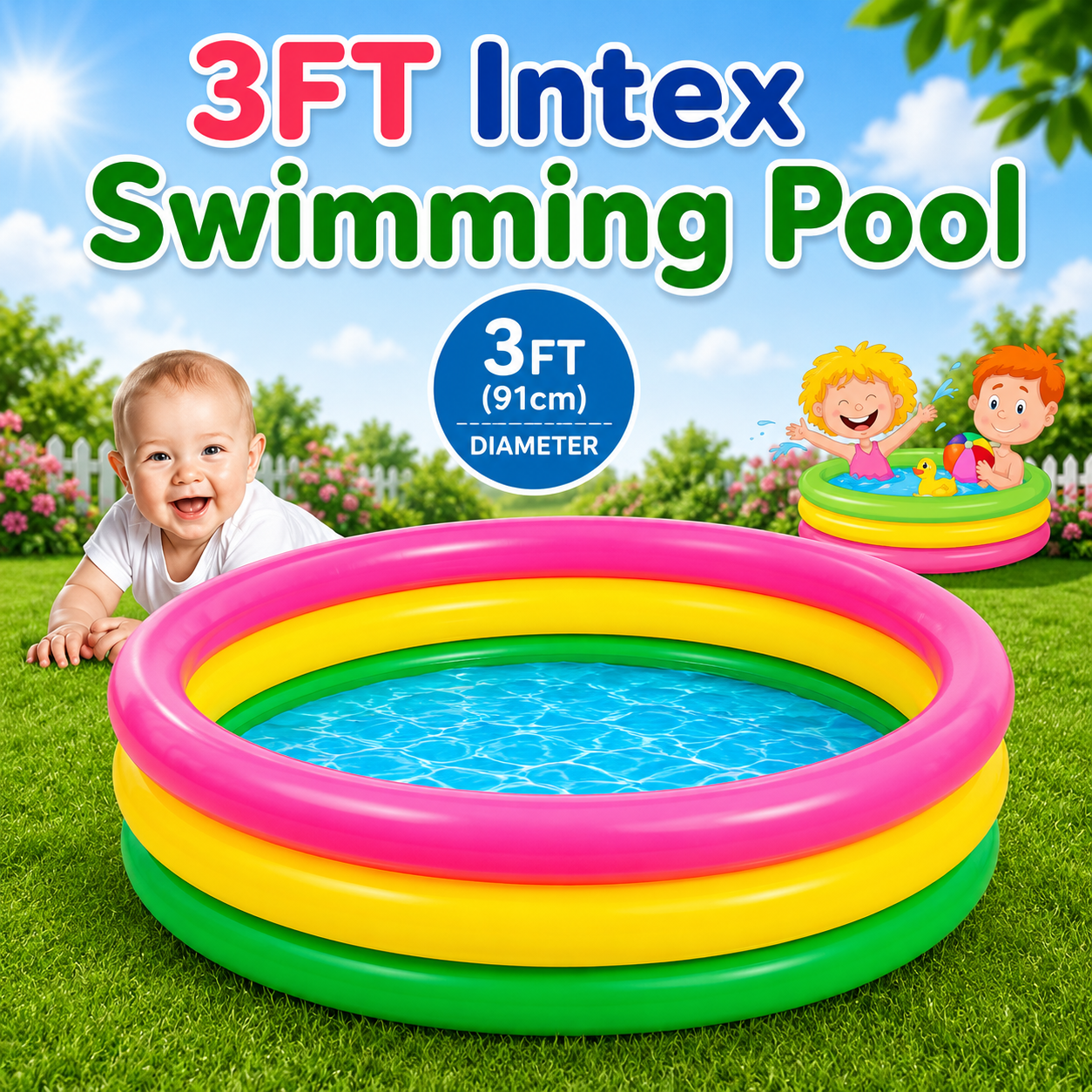 INTEX KIDS SWIMMING POOLS BEST QUALITY